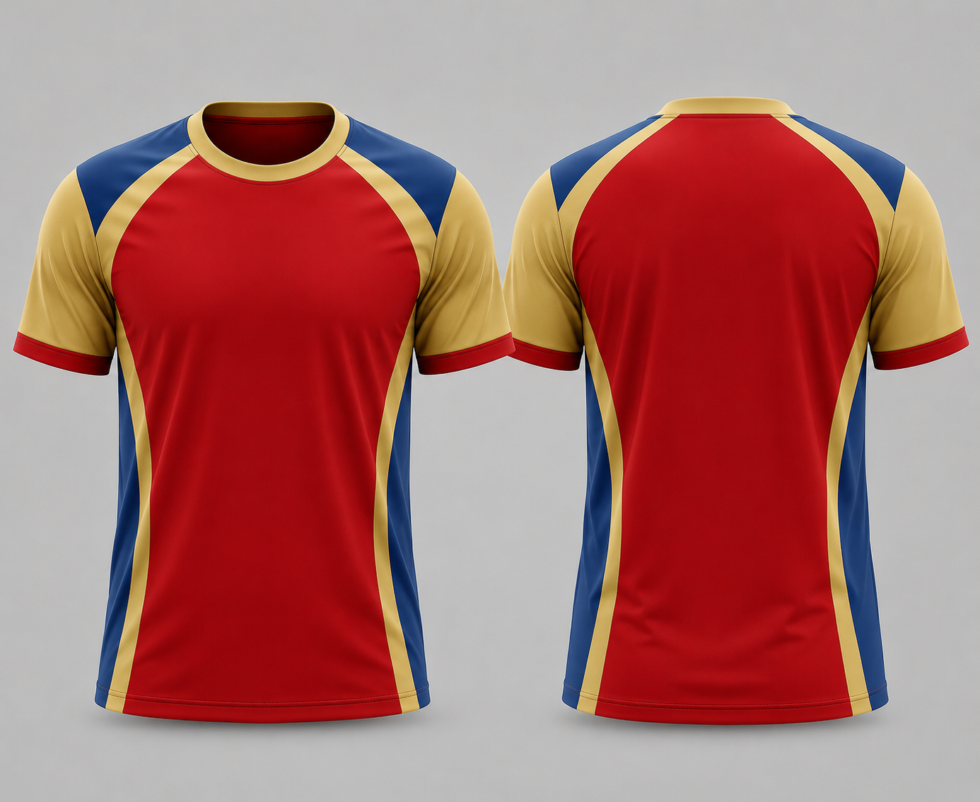 bangalore fan jersey round neck half sleeve name and  number print